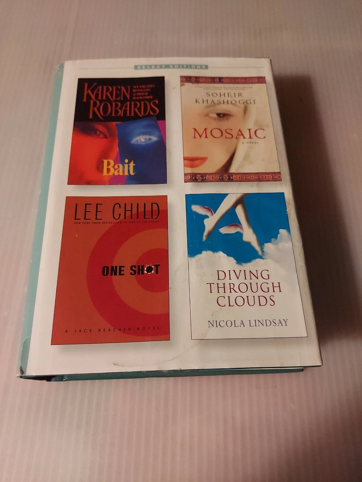 2005 Reader's Digest Hardcover Book "Select Editions" 4 Books In One
