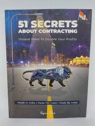 51 Secrets About Contracting by Rajan Shah Paperback (Rare)