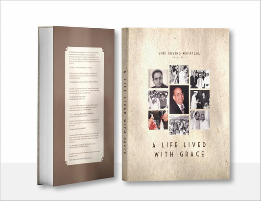 A LIFE LIVED WITH GRACE Hardcover by Ms. Mini Chandran Kurian (Rare)