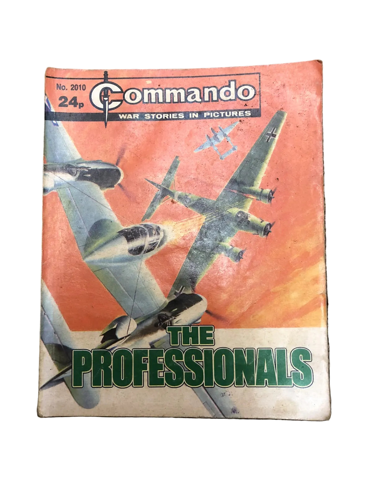 Commando: War Stories in Pictures (No. 2010), titled "The Professionals", published in 1986 by D.C. Thomson & Co.