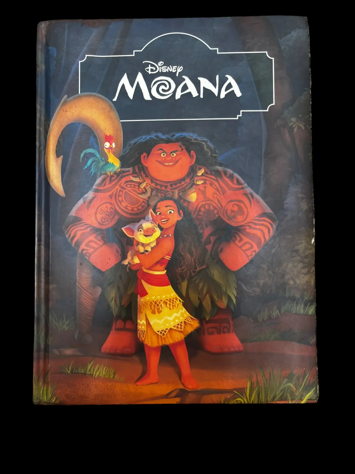 Disney Moana Deluxe Hardcover Storybook (Excellent Condition)
