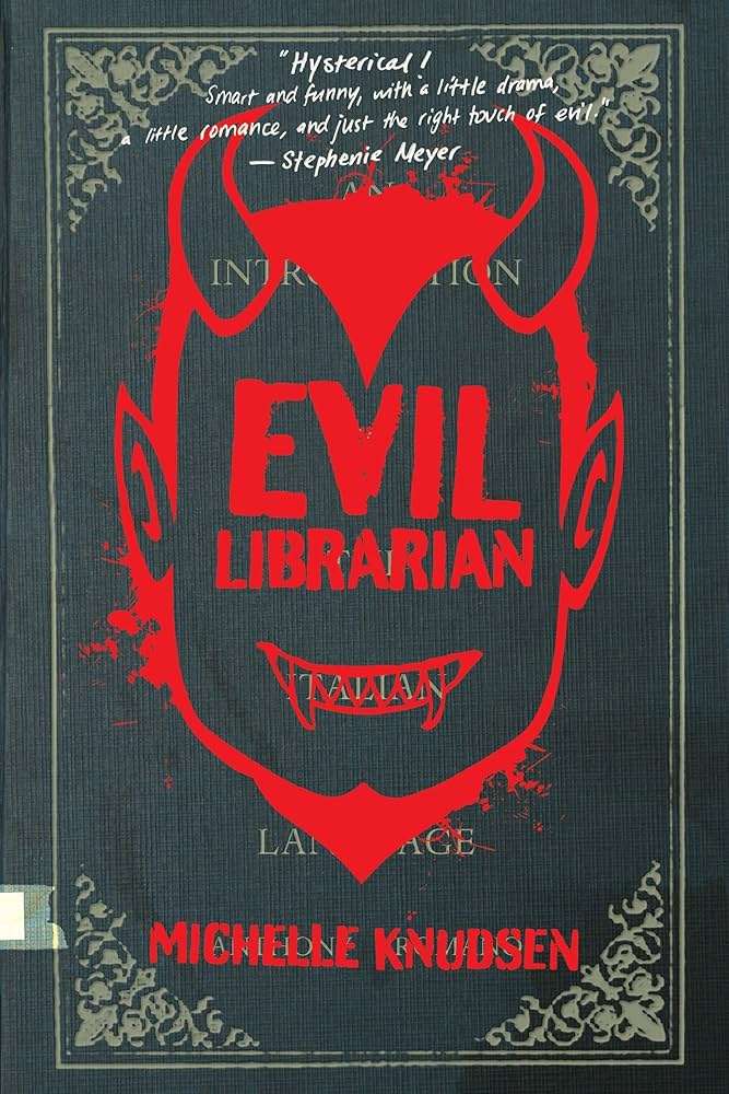 Evil Librarian Paperback by Michelle Knudsen