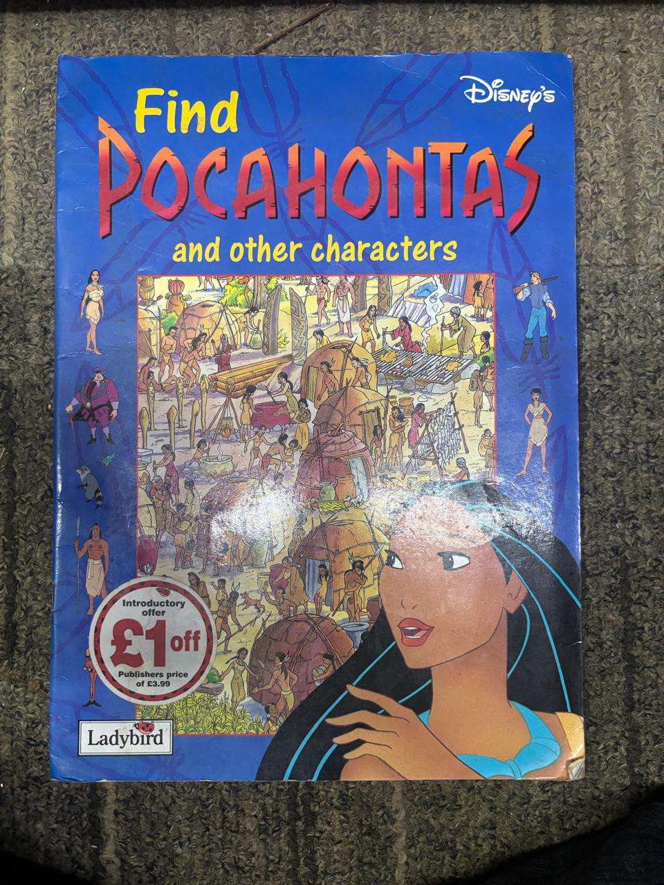 Find Pocahontas and Other Characters