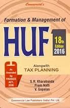 Formation and Management of HUF alongwith Tax Planning, Hardcover (15th Edition 2013)