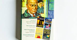 JACQUOT AND THE ANGEL Martin O'Brien  THE HARD WAY Lee Child  THE UNDOMESTIC GODDESS  Sophie Kinsella  FALSE IMPRESSION  Jeffrey Archer