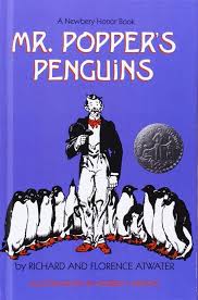 MR. POPPER'S PENGUINS Paperback, by Richard Atwater & Florence Atwater