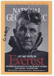 NATIONAL GEOGRAPHIC MAGAZINE (LIFE AND DEATH ON EVEREST) online second hand books