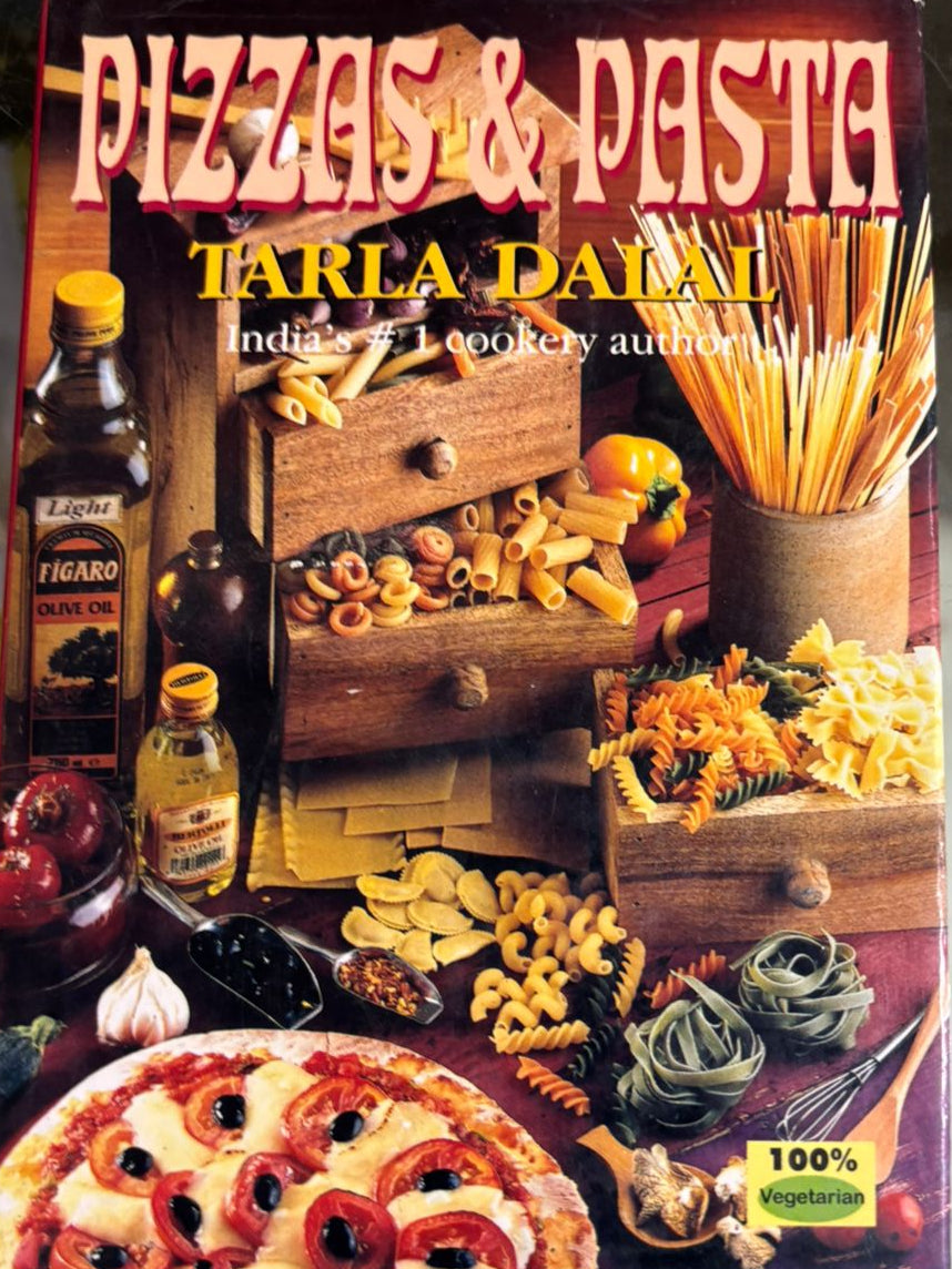 PIZZAS & PASTA By TARLA DALAL India's #1 cookery author online second hand books