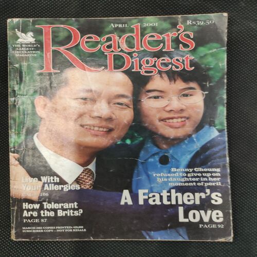Reader’s Digest . Edition :- ( April – 2001 )