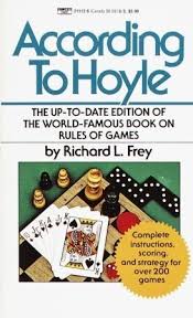 Rules of Games According to Hoyle By Richard L. Frey (Rare)