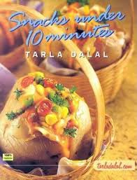 Snacks Under 10 Minutes Hardcover By Tarla Dalal online second hand books