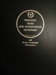 Webster's Third New International Dictionary of the English Language, Unabrid  (Rare)