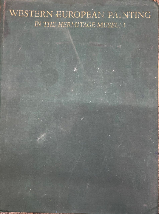 Western European paintings housed in the Hermitage (Rare)