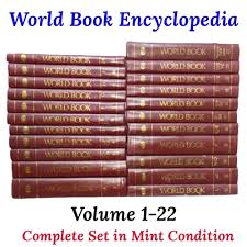 World Book Encyclopedia | Complete Volume 1-22  |  Very Good Condition Hardcover (Rare)