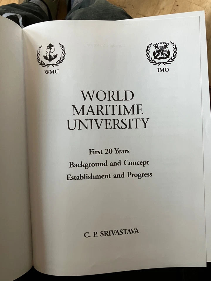 WMU - IMO , World Maritime University , First 20 Years (Rare)