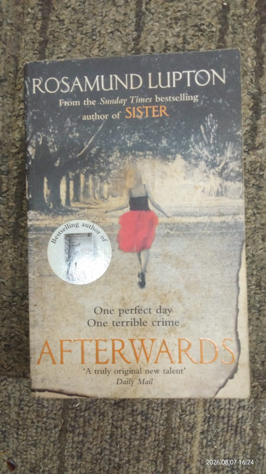 Afterwards By Rosamund Lupton