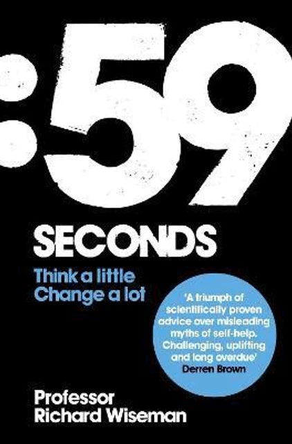 59 Seconds By Richard Wiseman  second hand books online