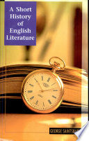 A Short History of English Literature By George Saintsbury