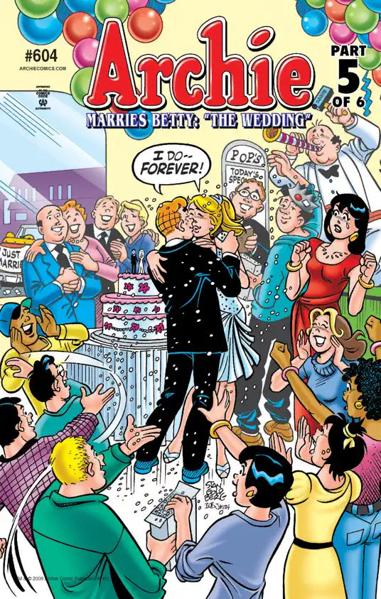 Archie #604, "Archie Marries Betty: The Wedding