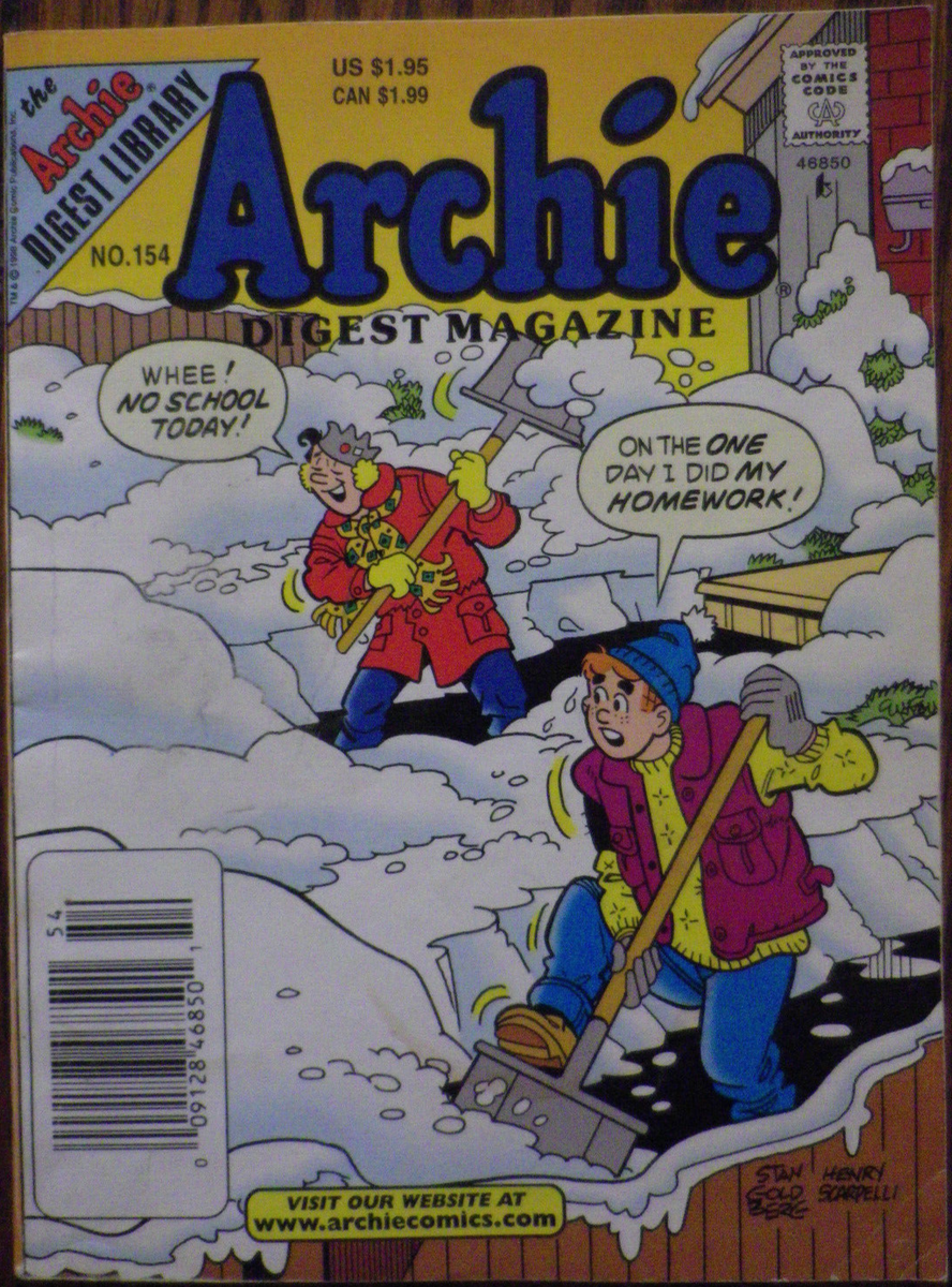 Archie Digest Magazine #154 (Rare)
