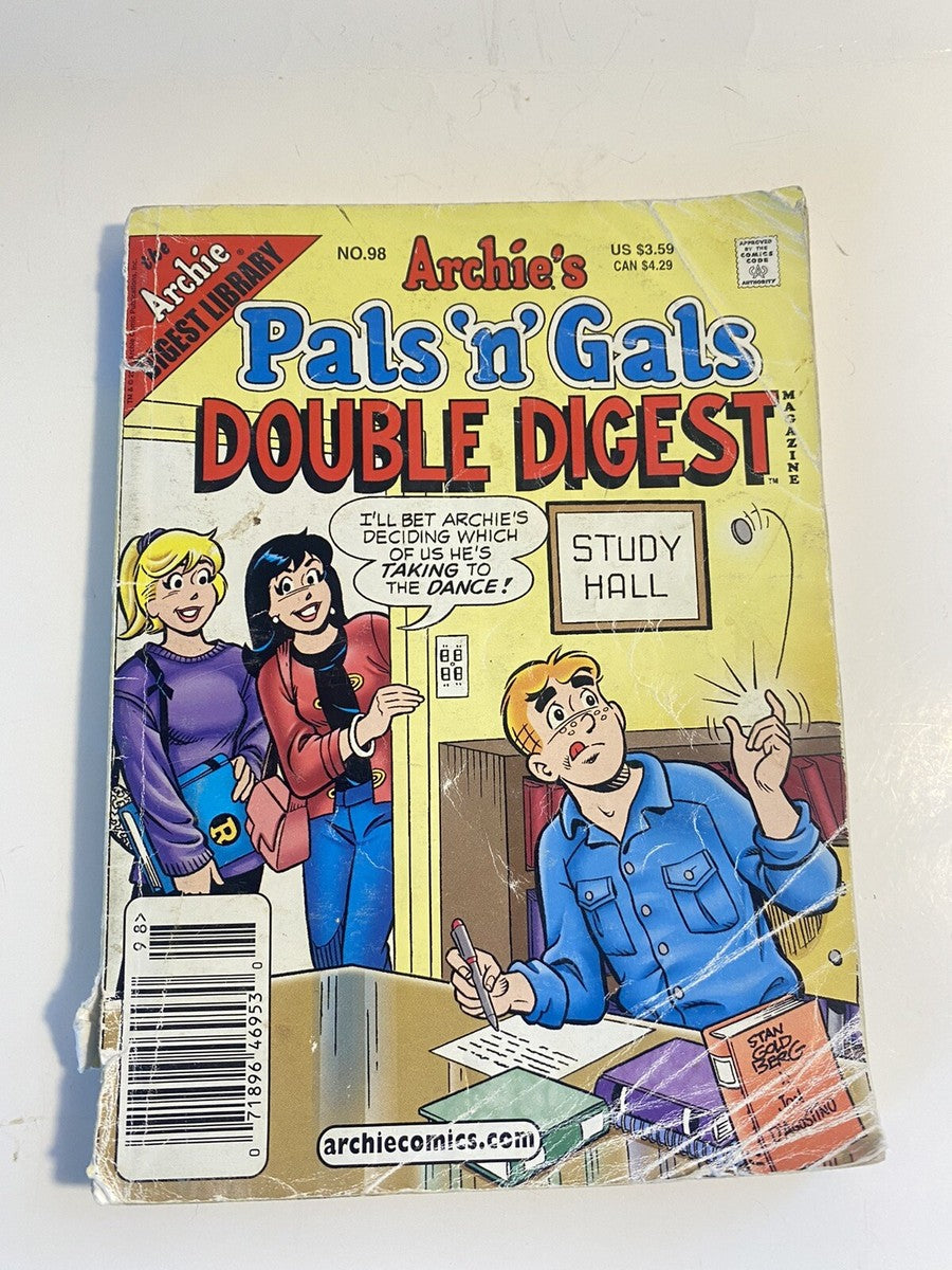 Archie's Pals 'n' Gals Double Digest  #98. (Rare)