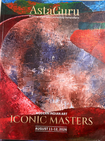 AstaGuru Building Legacies Connecting Generations __ MODERN INDIAN ART ICONIC MASTERS (Rare)