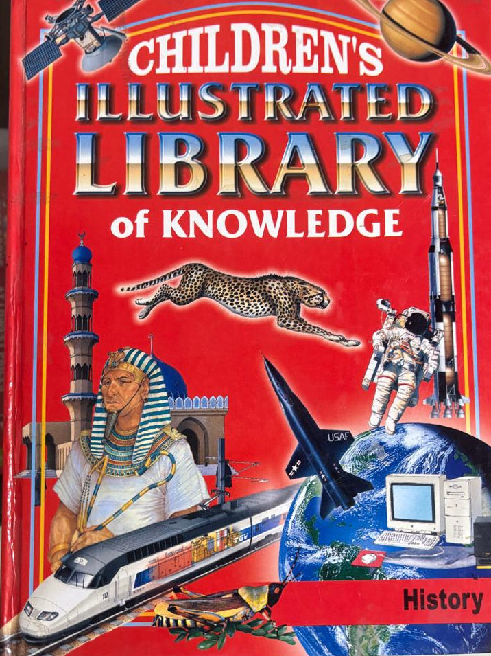 CHILDREN'S ILLUSTRATED LIBRARY of KNOWLEDGE (History)  second hand books online