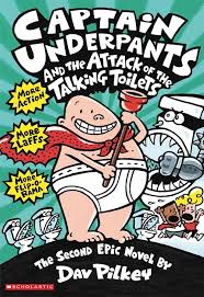Captain Underpants and the Attack of the Talking Toilets Paperback by Dav Pilkey