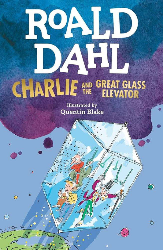 Charlie and the Great Glass Elevator Book by Roald Dahl