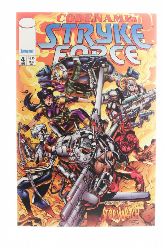  Codename: Stryke Force #4 By Image Comics