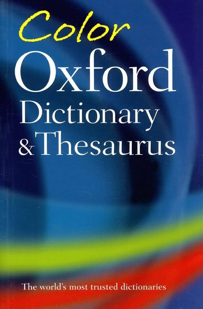 Color Oxford Thesaurus Dictionary