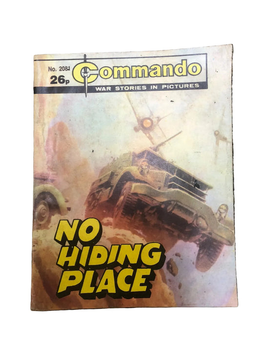 Commando: War Stories in Pictures (Issue No. 2081) No hiding place published by D.C. Thomson.