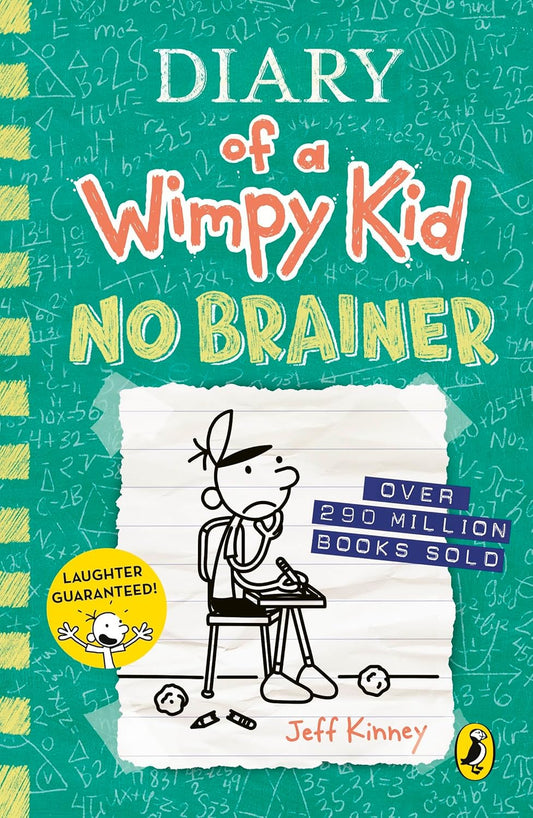 Diary of a Wimpy Kid: No Brainer Hardcover By Jeff Kinney     buy used books online