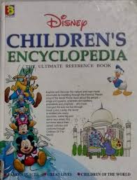 Disney CHILDERN'S ENCYCLOPEDIA THE ULTIMATE REFERENCE BOOK Hardcover by Euro Books (Rare)