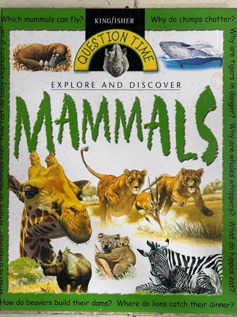 EXPLORE AND DISCOVER MAMMALS By KINGFISHER second hand books online