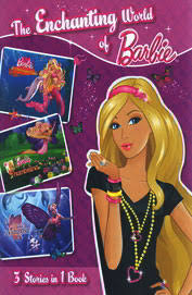 Enchanting World Of Barbie 3 Stories In 1 Book : Barbie In A Mermaid Tale By  Mary Man Kong