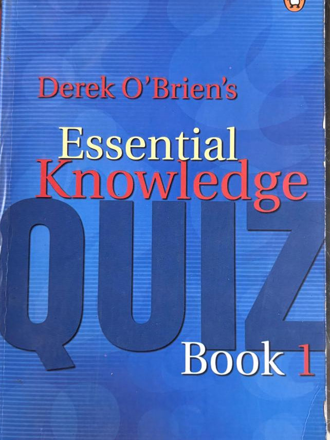 Essential Knowledge Olds QUIZ Book 1 By Derek O'Brien's  online second hand books