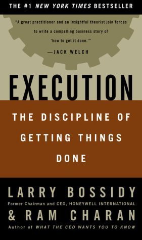 Execution: The Discipline of Getting Things Done Book by Lawrence Bossidy and Ram Charan
