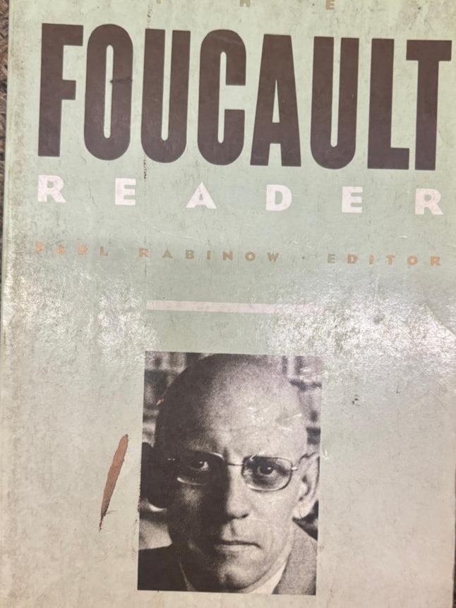 FOUCAULT READER By RABINOW EDITOR (Rare)