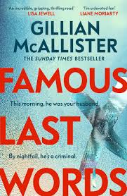 Famous Last Words By Gillian McAllister   second hand books online