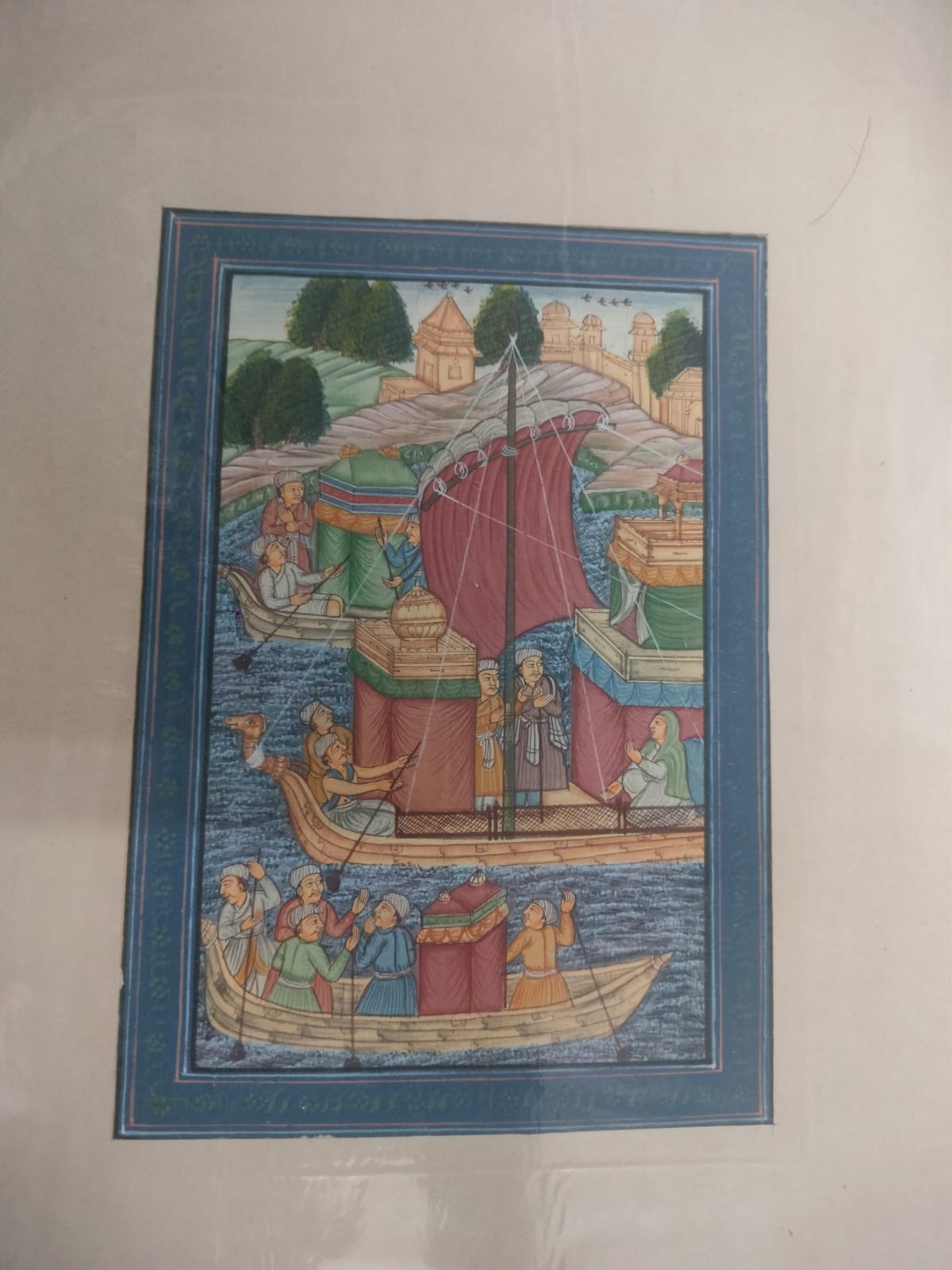 Fury of the River Old Art On Paper | Rare Arts & Painting