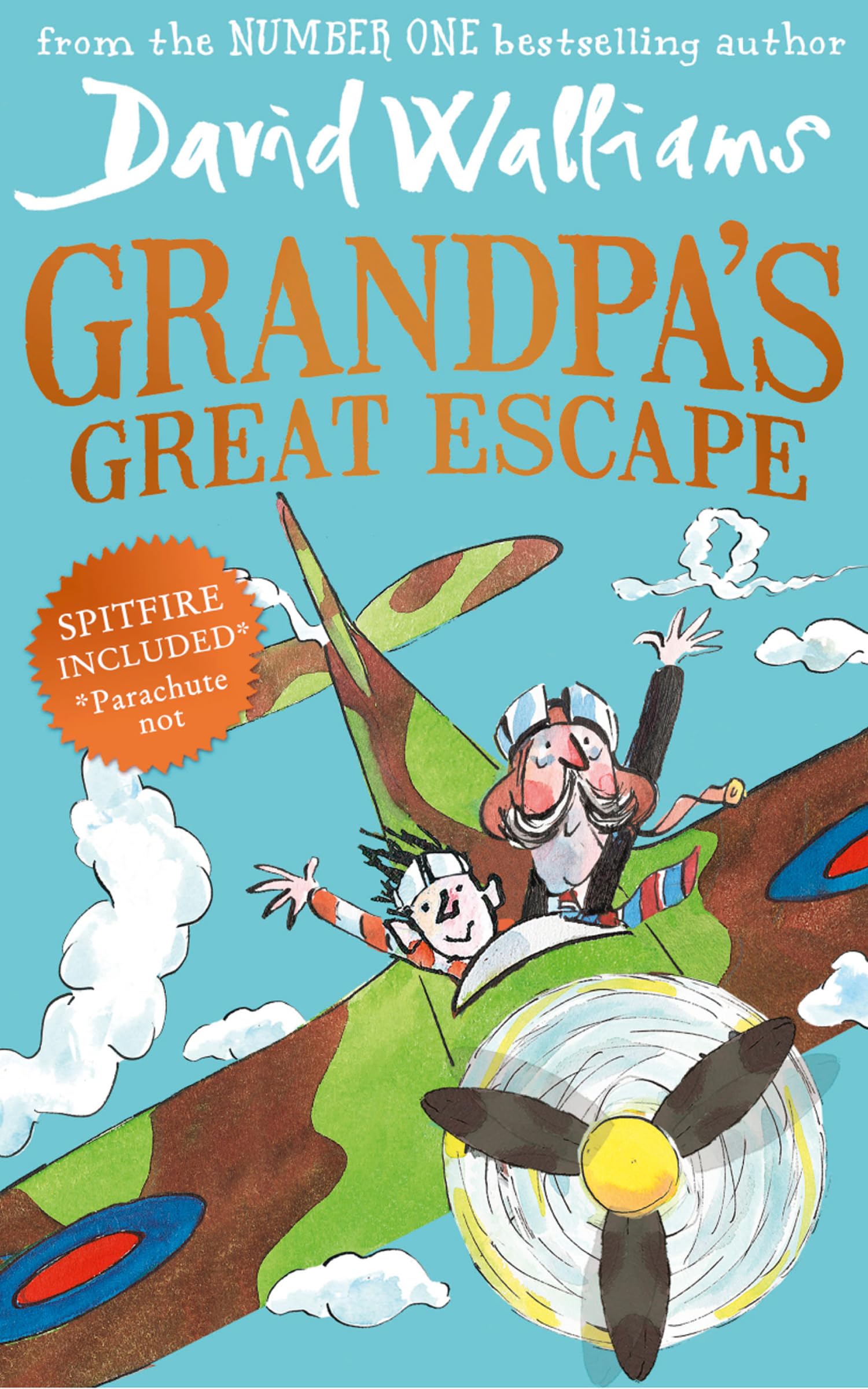Grandpa's Great Escape Paperback by David Walliams