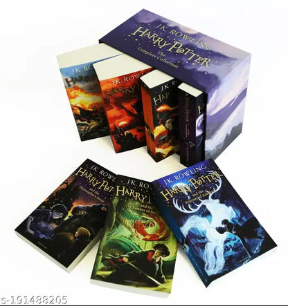 Harry Potter 7 Volume Children's Paperback, Without Box The Complete Collection (Set of 7 Volumes)