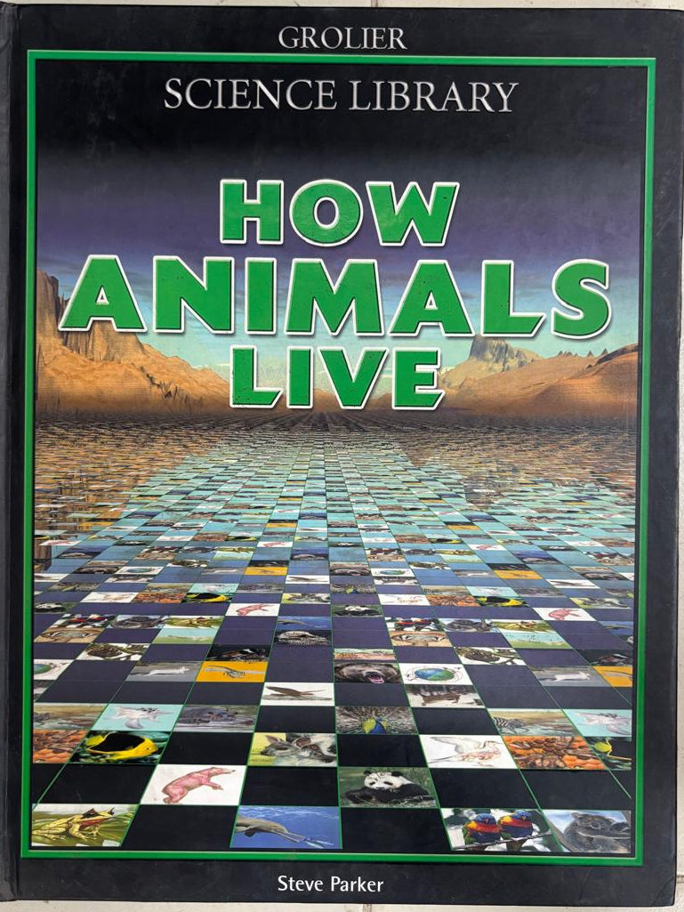 How Animals Live - Hardcover By Steve Parker online second hand books