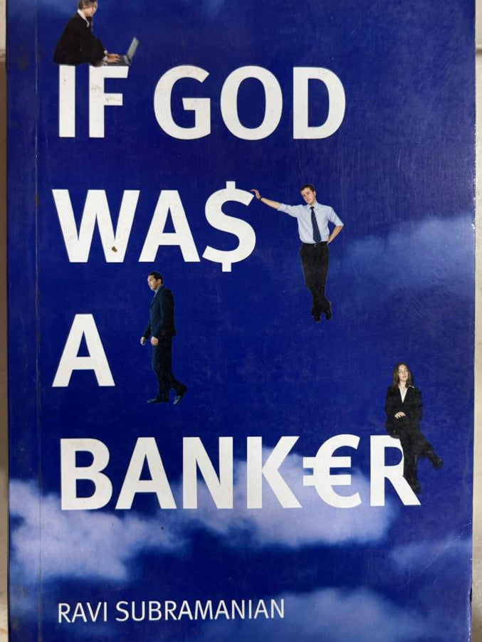 IF GOD WAS A BANKER BY RAVI SUBRAMANIAN  buy used books online