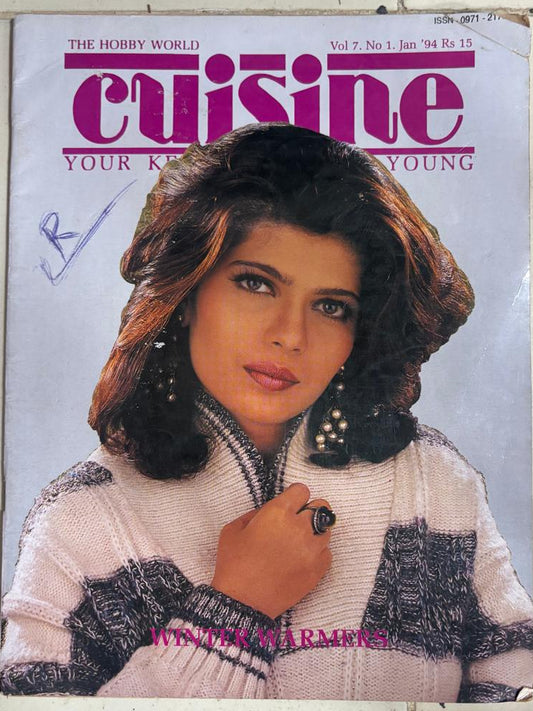 ISSN 0971 THE HOBBY WORLD Vol 7. No 1. Jan '94 Rs 15 cuisine YOUR KE YOUNG