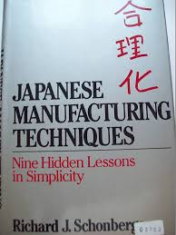 Japanese Manufacturing Techniques: Nine Hidden Lessons in Simplicity Hardcover By Richard J. Schonberger