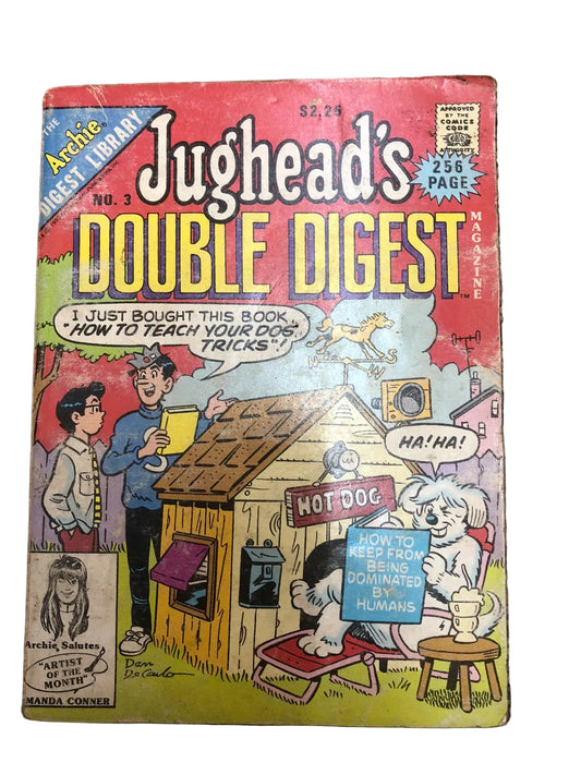 Jughead's Double Digest #3, published by Archie Publications in May 1990.