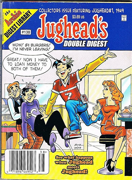 Jughead's Double Digest" issue #138 (Rare)