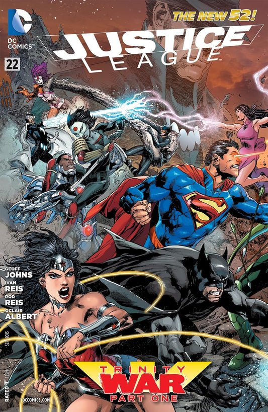 Justice League (2011-2016) #22 By Geof Johns